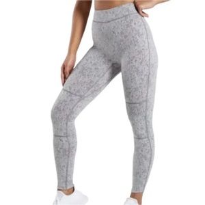 Gymshark Gray Patterned Leggings